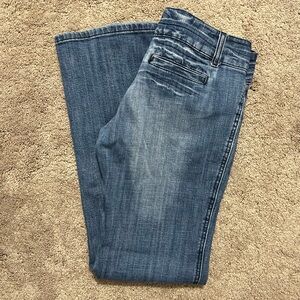 Low rise Blue Denim Jeans Y2K style size 7